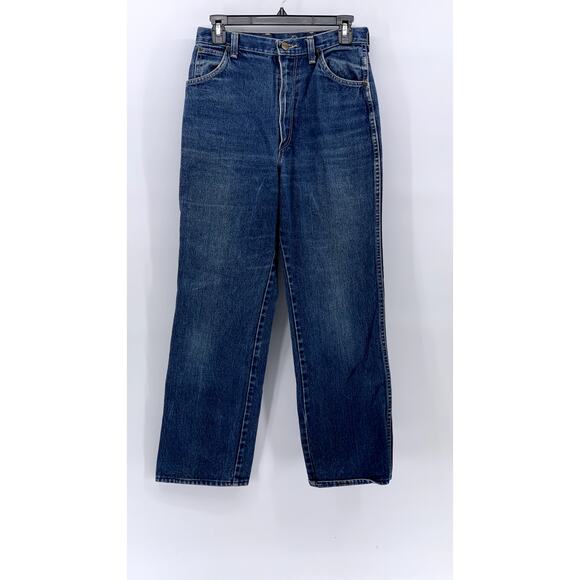 WRANGLER Men's Blue Denim Straight-Leg Regular Fit Jeans SZ 29 - Picture 1 of 9